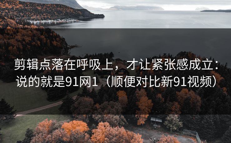 剪辑点落在呼吸上，才让紧张感成立：说的就是91网1（顺便对比新91视频）-第1张图片-蘑菇短视频 - 超清福利视频在线平台